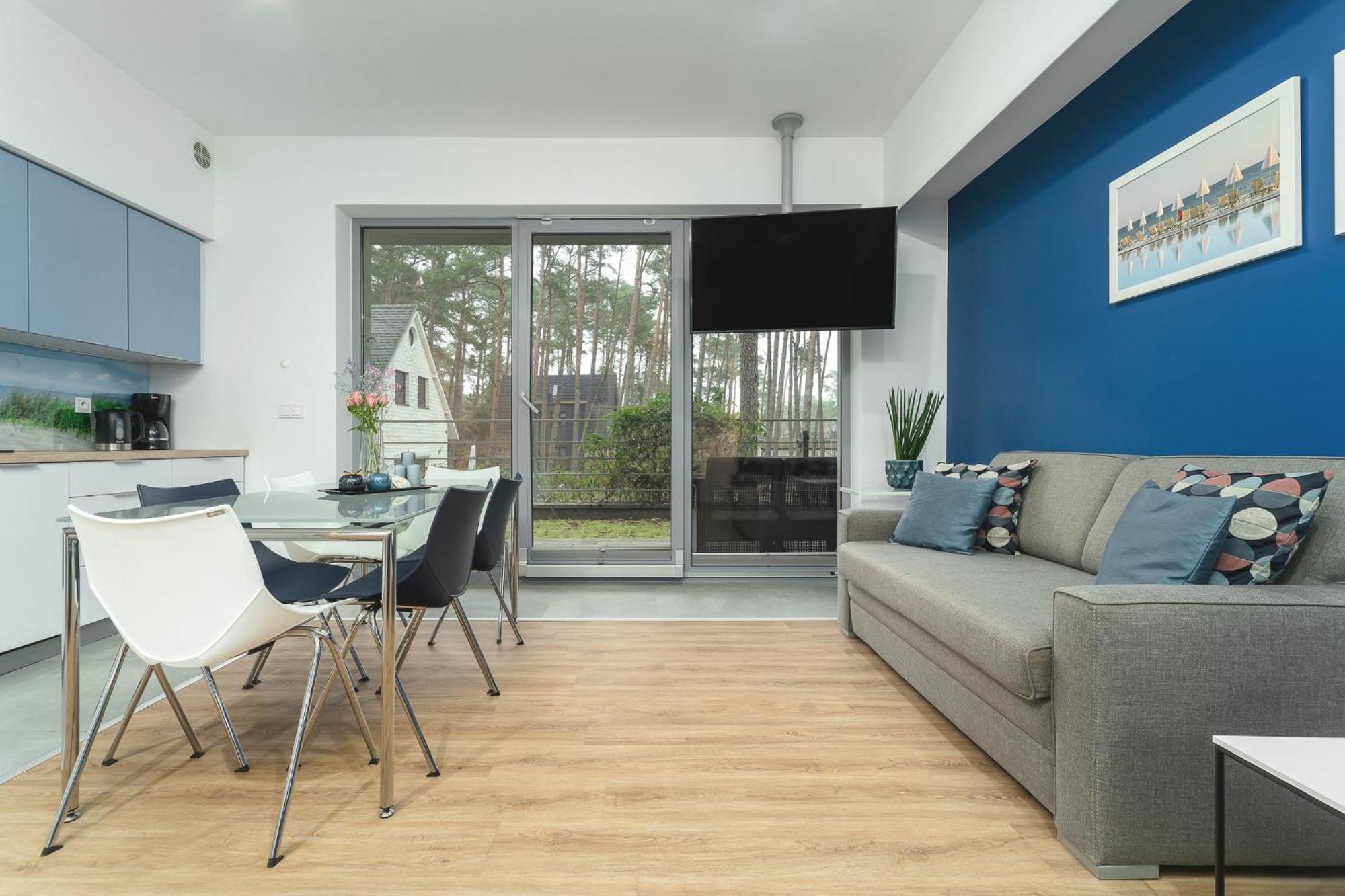 Apartament Niebieski C4 Поберово Екстериор снимка