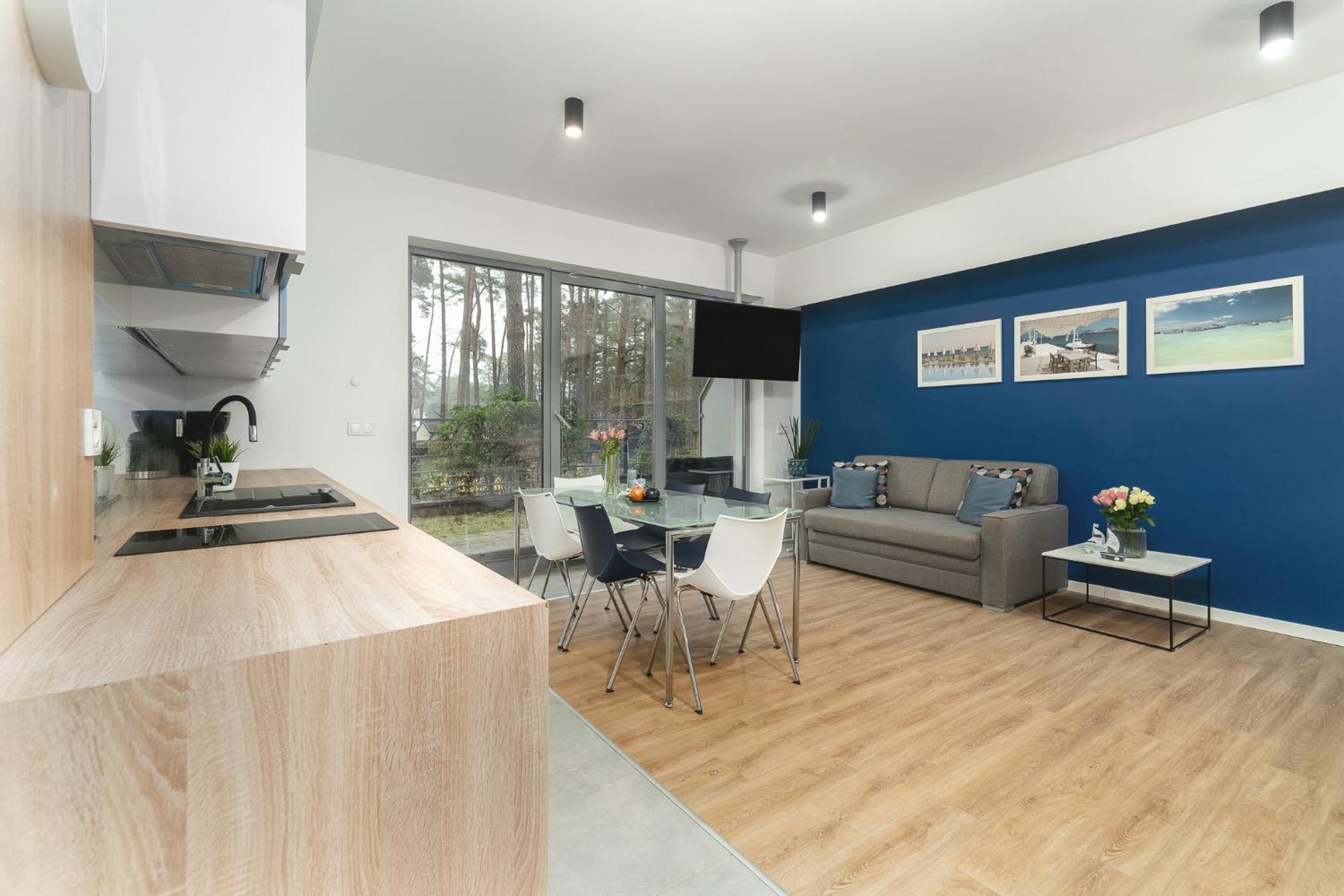 Apartament Niebieski C4 Поберово Екстериор снимка