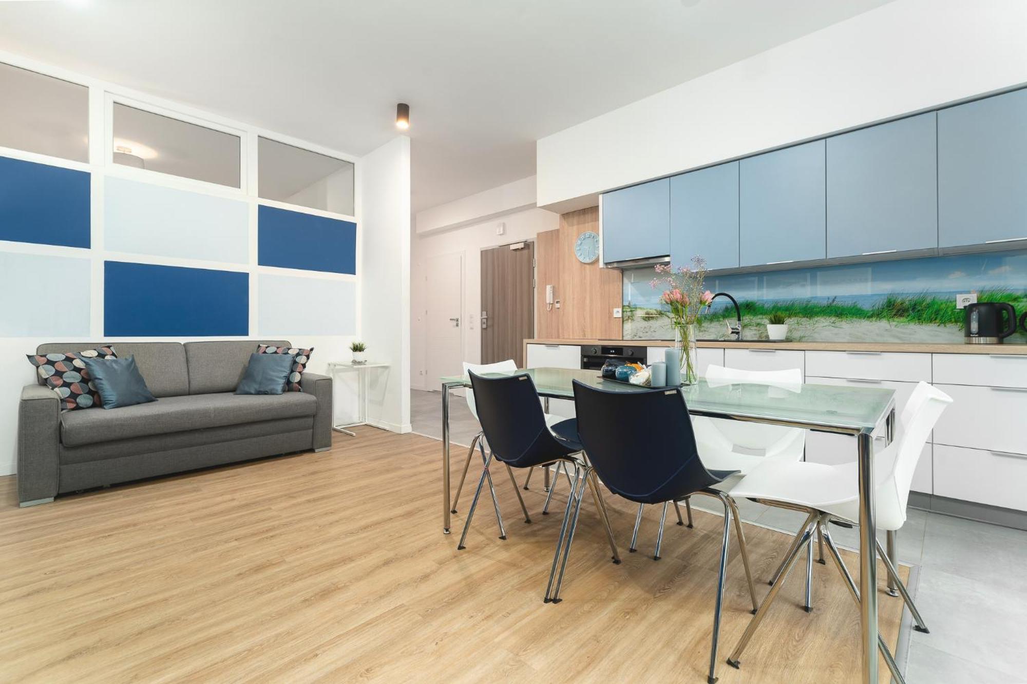 Apartament Niebieski C4 Поберово Екстериор снимка