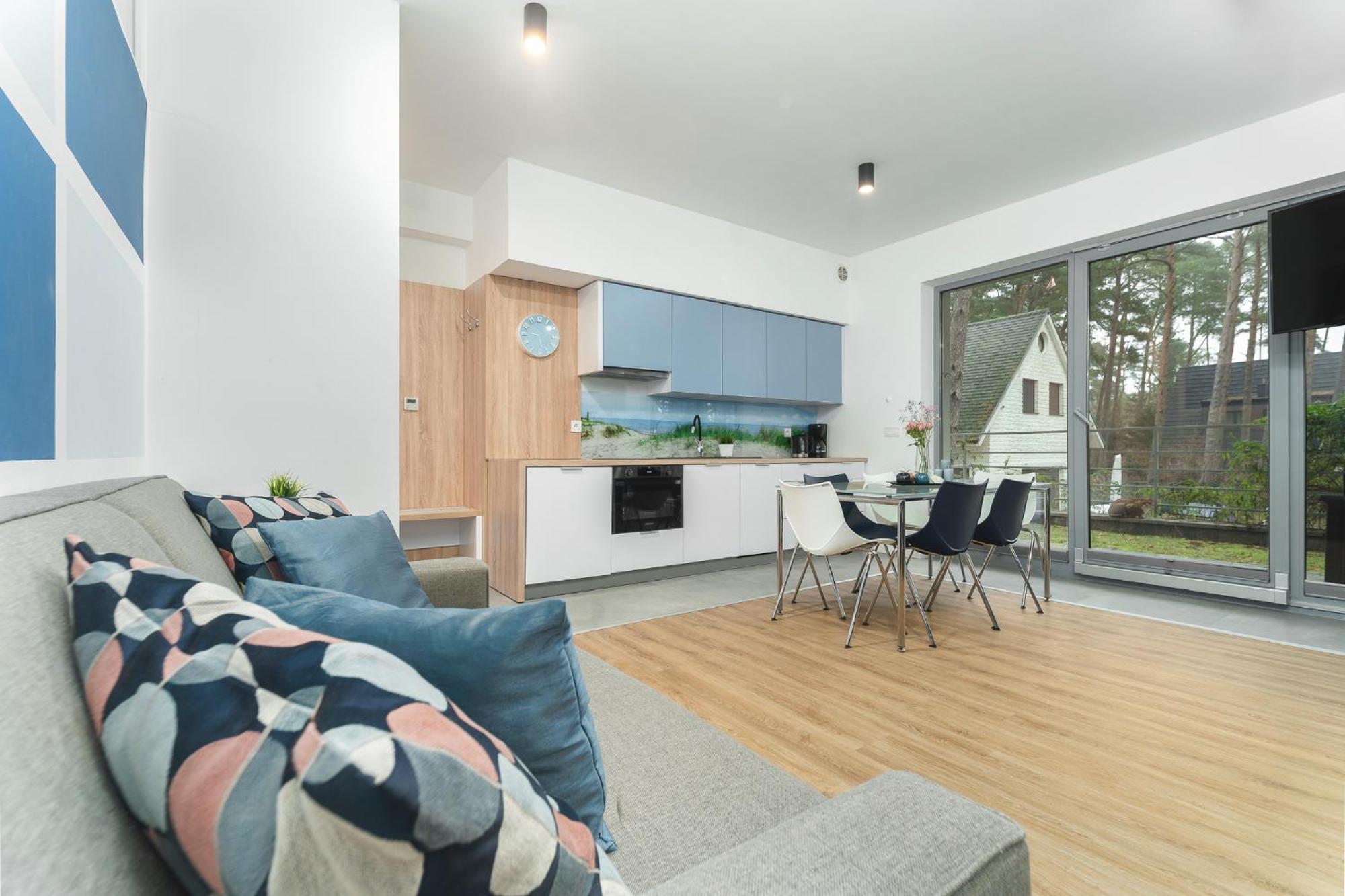 Apartament Niebieski C4 Поберово Екстериор снимка